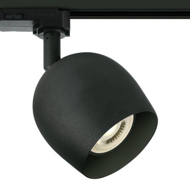 ONE Light Retro GU10 Track Spots - rail spot - 3-fase railsysteem - Ø 9 cm - zwart