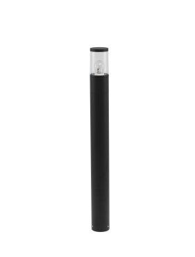 Nova Luce Cetera - tuinpaal - Ø 9 x 90 cm - IP54 - donker antraciet