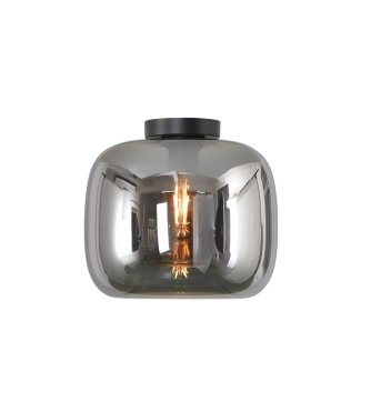 Artdelight Preston - plafondverlichting - Ø 28 x 26 cm - titan