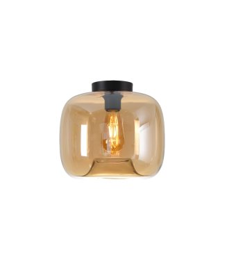 Artdelight Preston - plafondverlichting - Ø 28 x 26 cm - amber