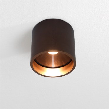 Artdelight Orleans - plafondverlichting - Ø 11 x 10 cm - 7W dimbare LED incl. - brons geborsteld