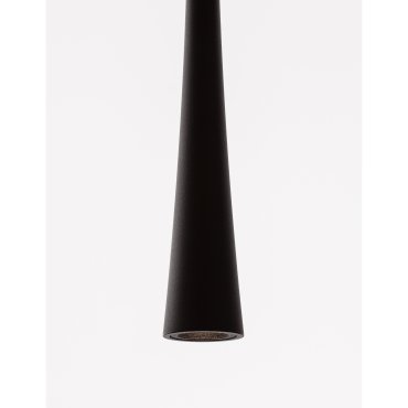 Nova Luce Goccio - hanglamp - Ø 3 x 160 cm - 7W LED incl. - zwart