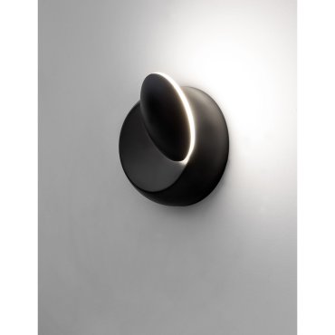 Nova Luce Odin - wandverlichting - 14 x 7 x 14 cm - 5W LED incl. - zwart