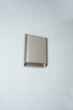 Artdelight Diaz Large - wandverlichting - 4 x 14,5 x 20 cm - 2 x 6W LED incl. - IP65 - champagne
