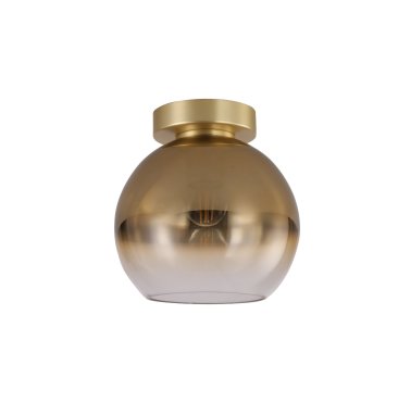 Artdelight - opbouwfitting excl. lampenkap - Ø11 x 7 cm - goud