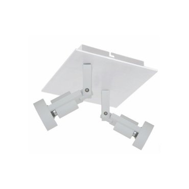 Artdelight Tech - opbouwspot 2L - 18 x 18 x 18,5 cm - wit