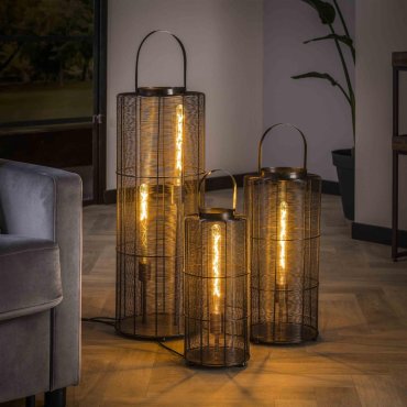 SHOWROOMMODEL - Vico Reach - vloerlamp - Ø 30 x 81 cm - zwart. nikkel