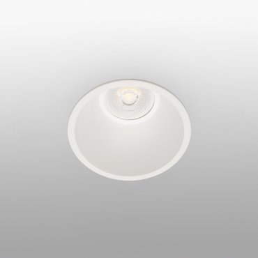 Faro Fresh - inbouwspot - Ø 90 mm, Ø 83 mm inbouwmaat - IP44 - mat wit