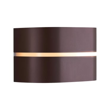 Nordlux Sibelis - buiten wandverlichting - 19,5 x 11,5 x 12 cm - IP54 - bruin