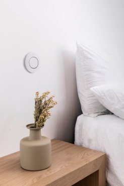 Faro Pukkie - inbouw wandlamp - Ø150 x 47,8 mm , inbouwmaat Ø 79 mm - 3W LED incl. - wit