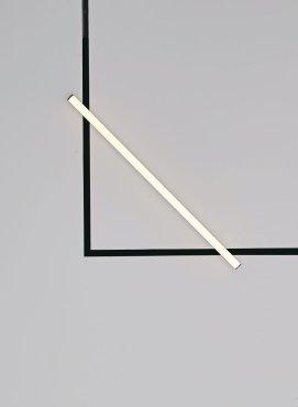 VK Lighting Kona - magnetisch railsysteem - railbalk - 120 x 3 x 8,3 cm - 27W dimbare LED incl. - zwart