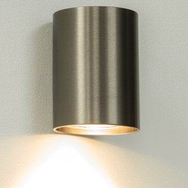 Artdelight Roulo1 - wandverlichting -  Ø 6,4 x 9 cm - licht brons