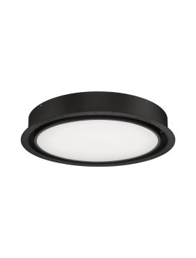Nova Luce Perfect Profile Trimless - inbouwspot op afstandsbediening (incl.) - Ø 600 mm, 670 mm inbouwmaat - 40W dimbare LED incl. - 2700K-6000K - zwart