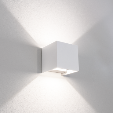 Century Italia Up &amp; Down - wandlamp - 10 x 10 x 10 cm - 10W LED incl. - instelbare lichtkleur - IP65 - wit