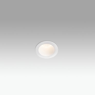 Faro Fox - inbouwspot - Ø 40 mm, Ø 35 mm inbouwmaat - 3-5W dimbare LED incl. - mat wit