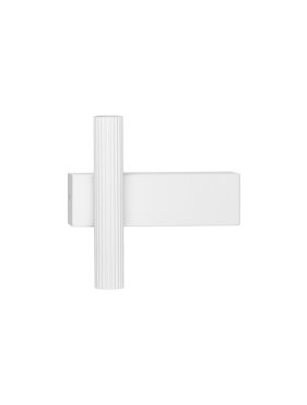 Nova Luce Paron - wandlamp - 5,5 x 15 x 15 cm - 6W LED incl. - zandwit