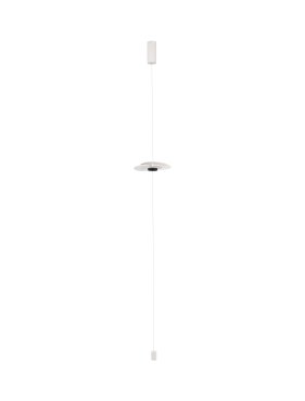 Nova Luce Olea - hanglamp - 35 x 390 x 10 cm - 16W dimbare LED incl. - zandwit