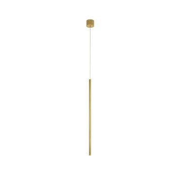 SHOWROOMMODEL - Nova Luce Elettra - hanglamp - Ø 1,5 x 200 cm - 5W LED incl. - messing goud