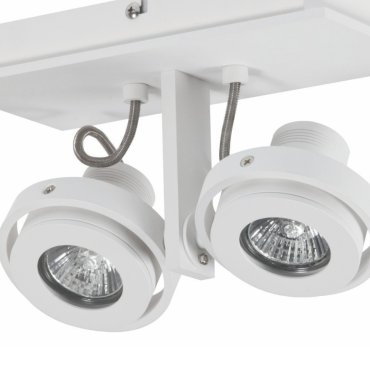 Artdelight Meist - opbouwspot 2L - 23 x 11,5 x 15 cm - wit