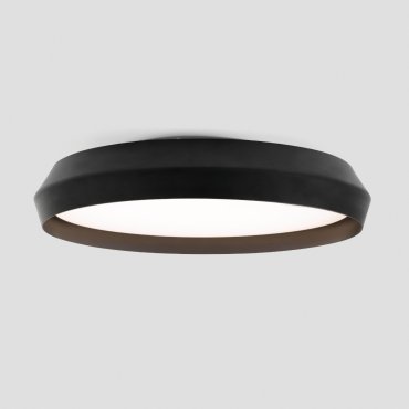 Faro Shoku - plafondlamp - Ø 60 x 9,3 cm - 40W dimbare LED incl. - zwart