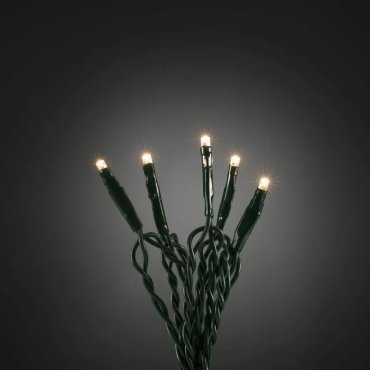 Konstsmide kerstverlichting - Micro LED licht set - 693cm - 50 stuks - donkergroen