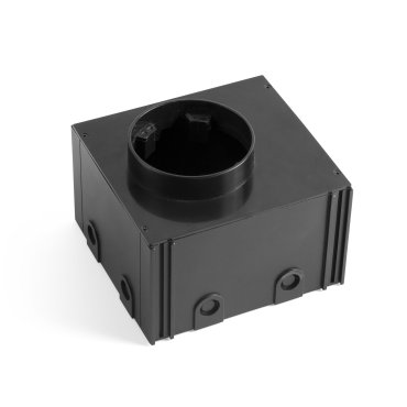 Faro Tras - inbouwdoos voor grondspots - 17 x 12,7 x 10,4 cm - zwart