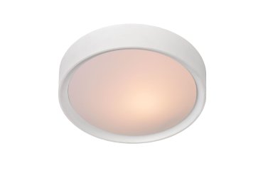Lucide Lex - plafondverlichting - Ø 25 x 7 cm - wit