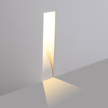 VK Lighting Gypsum - inbouw wandverlichting - 20 x 9 x 50 cm - wit