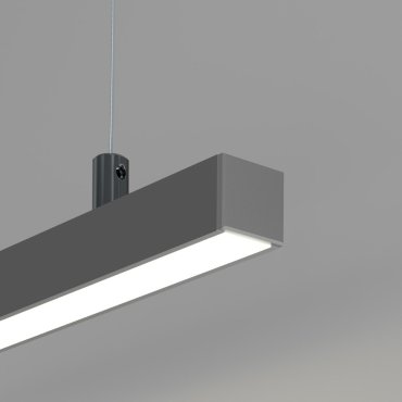 KLUS PDS-ZM-PLUS - ledprofiel - 1,4 x 1,5 cm - geanodiseerd zilver