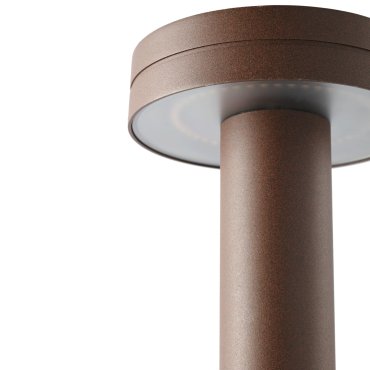 Faro Espot - tuinpaal - Ø 16 x 60 cm - 9W LED incl. - IP65 - roestbruin