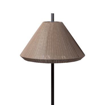 Faro Saigon - grondspot op piek met stekker - Ø 67 x 137 cm - IP65 - bruin