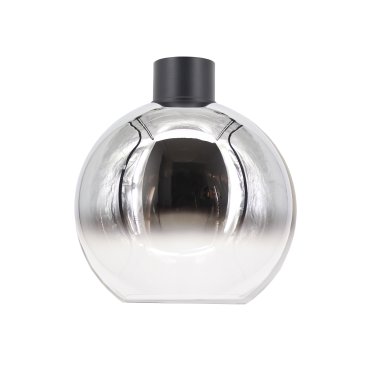 Artdelight Rosario - plafondverlichting - Ø 30 x 32,5 cm - gerookt chroom