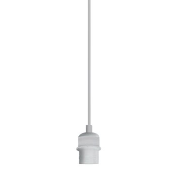 ONE Light E27 Pendant Kit - hanglamp - Ø 10 x 200 cm - wit