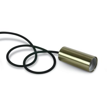 ONE Light E27 Pendant Tubes - hanglamp - Ø 4,2 x 209,5 cm - geborsteld messing