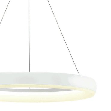 ONE Light LED Pendant Rings - hanglamp - Ø 60 x 200 cm - 40W LED incl. - wit