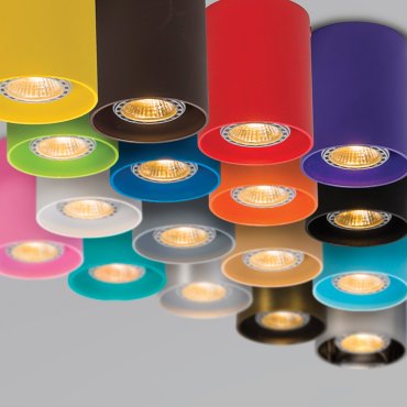 VK Lighting Simio - Opbouwspot - Ø 8 x 9,5 cm - blauw