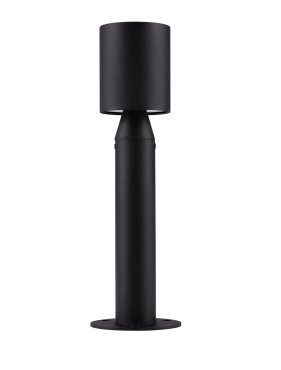 Nova Luce Brot - tuinpaal - Ø 9 x 29,5 cm - 6W LED incl. - IP65 - zandzwart