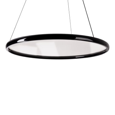 Maxlight Qled - hanglamp met afstandsbediening - Ø 81 x 195 cm - 2 x 35W LED incl. - zwart