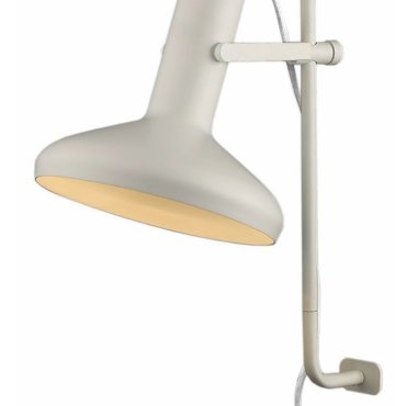 Artdelight Vectro - wandverlichting met schakelaar - 21 x 30 x 52 cm - wit