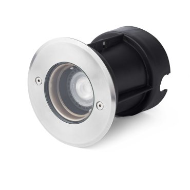 Faro Tecno-6 - ronde grondspot voor buiten - Ø 120 mm, Ø 100 mm inbouwmaat -  IP67 - satijn inox