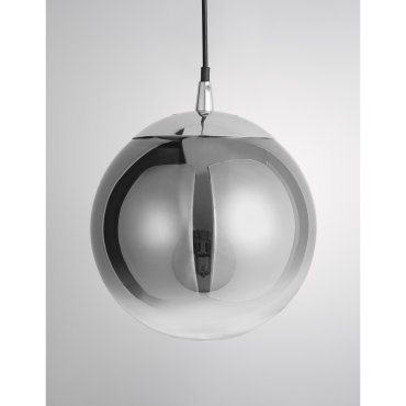 Nova Luce Ficato - hanglamp - Ø 20 x 120 cm - rokerig en chroom