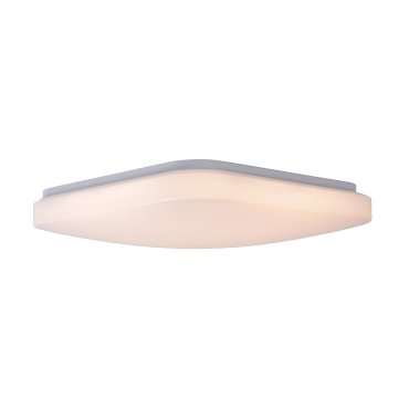 Lucide Otis - plafondverlichting - 28 x 28 x 6 cm - 22W LED incl.  - opaal