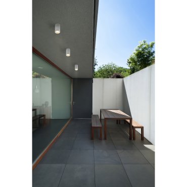 Faro Olot - opbouwspot 1L - Ø 6 x 10,5 cm - IP44 - mat wit
