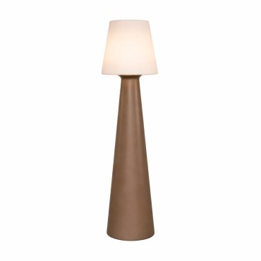 New Garden Lola 165 Pop - vloerlamp met oplaadbare lichtbron - Ø 45 x 165 cm - RGB + wit 10W LED incl. - dimbaar met afstandsbediening - IP54 - taupe