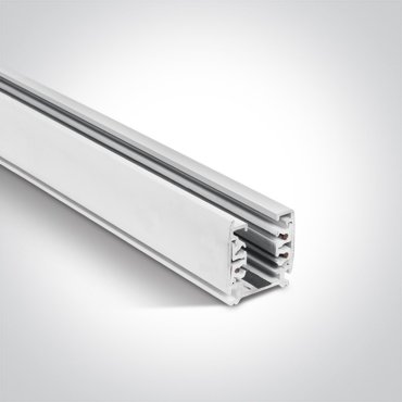 ONE Light Square Track Surface - 3- fase railsysteem - 1 meter - 16A - wit