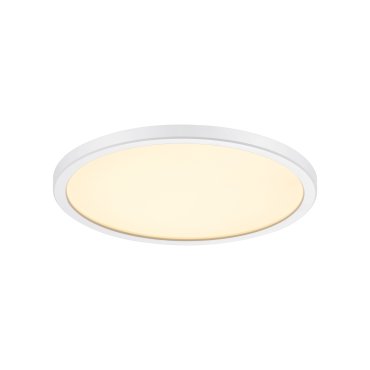 Nordlux Oja - plafondverlichting - Ø 24,4 x 2,3 cm - 15W LED incl. - wit