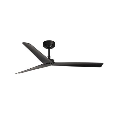 Faro Milos - plafondventilator met afstandsbediening - Ø 132 cm - mat zwart
