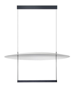 ETH Diana - hanglamp - Ø 80 x 200 cm - 39W dimbare LED incl. - wit