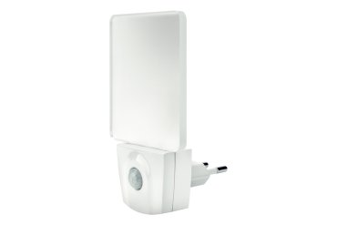 Integral led Nightlight - nachtlampje - met dag en nachtsensor - 7,6 x 11,3 cm - wit en transparant