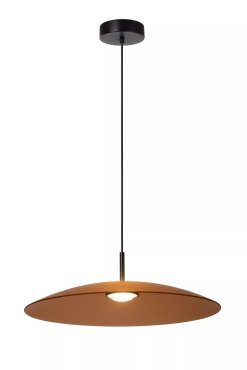 Lucide Menga - hanglamp - Ø 60 x 150 cm - 18,6W dimbare LED incl. - amber